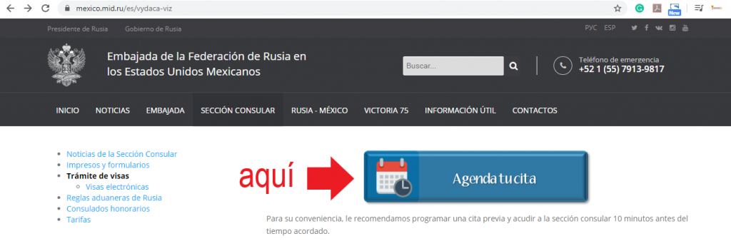 Como obtener el visado ruso 6